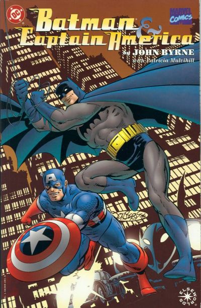 Batman & Capitán América Portada