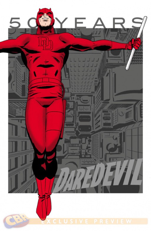 Daredevil 50 Aniversario portada 5 Marcos Martin