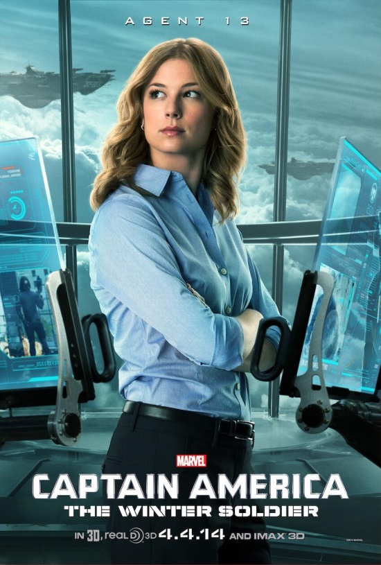 Emily VanCamp es la Agente 13 en Capitán América: El Soldado de Invierno 1 captain-america-the-winter-soldier-agent-13