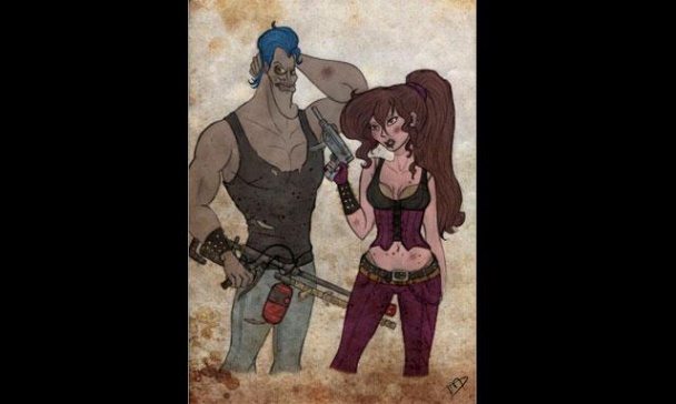 Princesas Disney y Muertos Vivientes 6 disney_walking_dead2