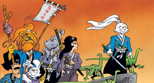 Usagi Yojimbo por Mike Mignola 2 usagi1