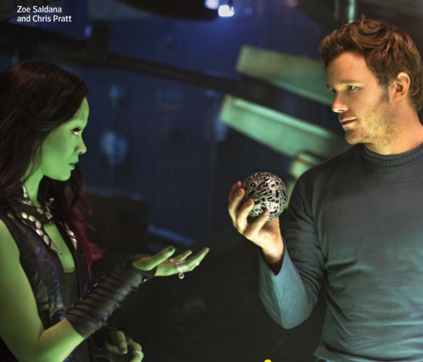 GOTG - Gamora and Star-Lord