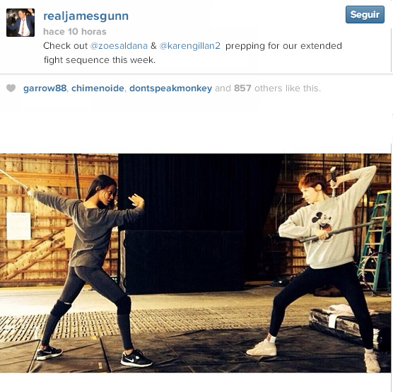 realjamesgunn Instagram James Gunn instagram GOTG