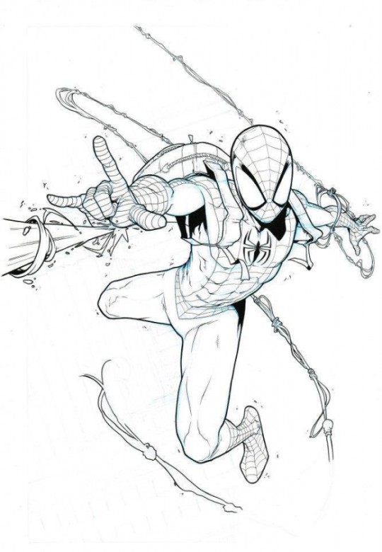 Spiderman por Iban Coello