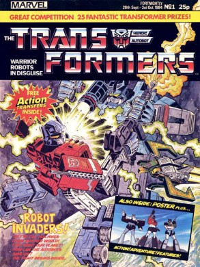 ‘Transformers: Marvel UK’ #1