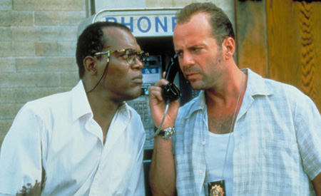 Zeus Carver y John McClane