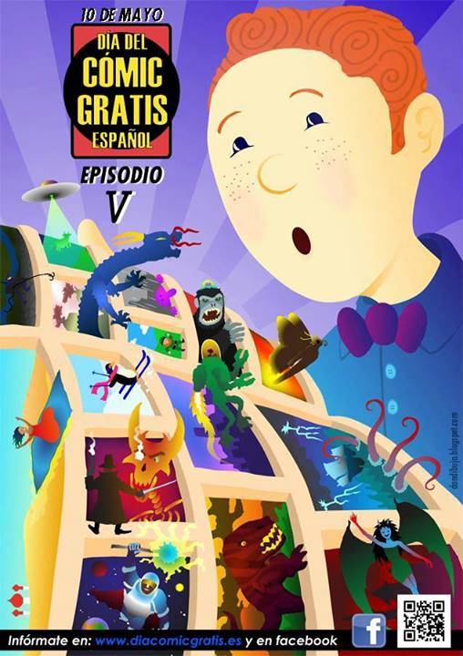 Edición 2014 del Día del Cómic Gratis Español (Actualizado) 1 cartel DDCGE 2014