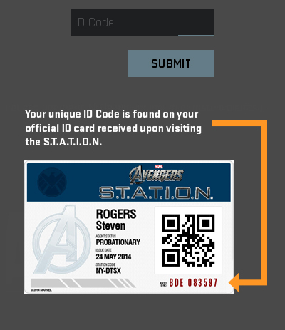 Avengers S.T.A.T.I.O.N ID-Card