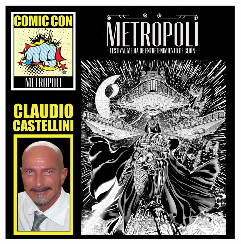 Claudio Castellini Comic-Con Metrópoli