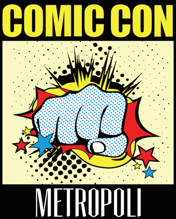Logo Comic Con Metropoli