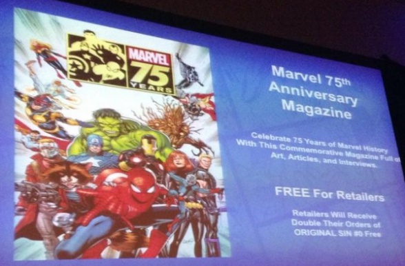 Marvel 75 aniversario