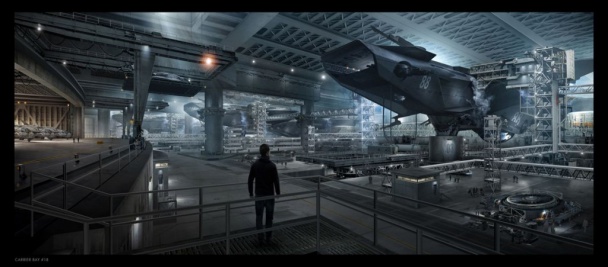 Así se hicieron los FX de "Capitán América: el Soldado de Invierno" 3 capitán américa 2 - bahía de helitransportes