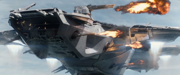Así se hicieron los FX de "Capitán América: el Soldado de Invierno" 16 capitán américa 2 - helicarrier lanzamiento