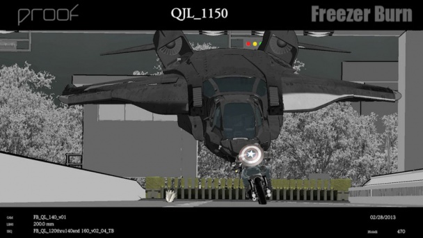 Así se hicieron los FX de "Capitán América: el Soldado de Invierno" 11 capitán américa 2 - quinjet y moto previa