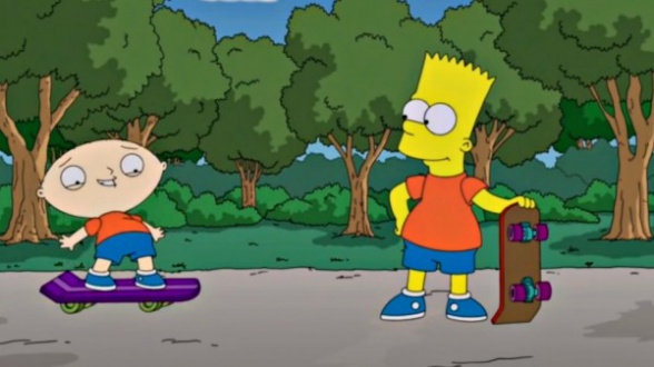 Bart y Stewie