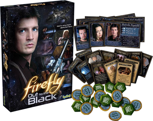 firefly out to the black juego de mesa