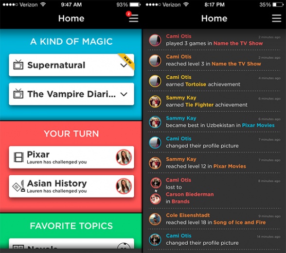 La app de la semana: QuizUp 4 menu configuracion quizup