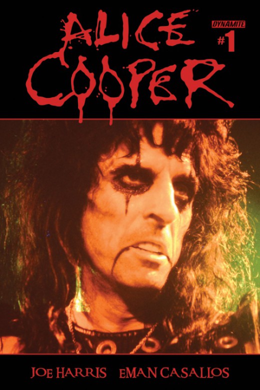 Primer vistazo al nuevo cómic sobre Alice Cooper