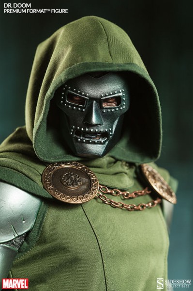 Dr Doom traje tela Sideshow