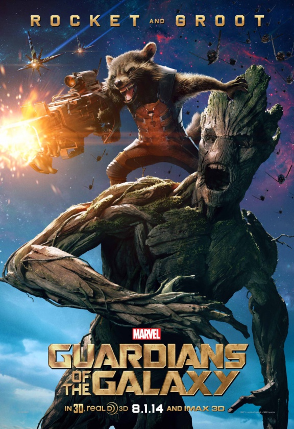 Guardianes de la Galaxia - Groot y Mapache Cohete