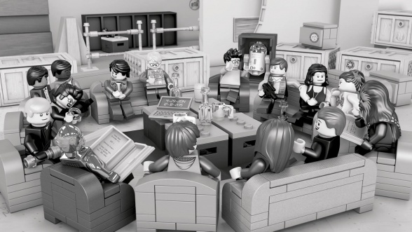 Los protagonistas del Episodio VII en su versión LEGO 2 Lego Star Wars
