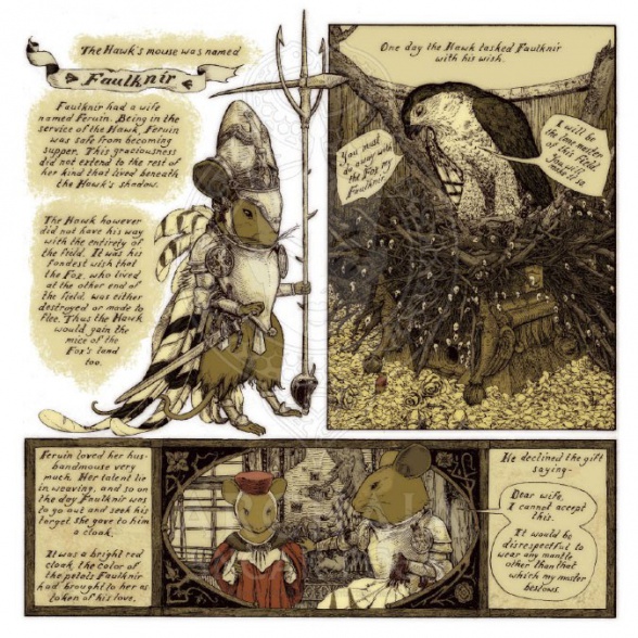 Mouse Guard, 'Leyendas de la Guardia #1' y 'Hacha Negra'