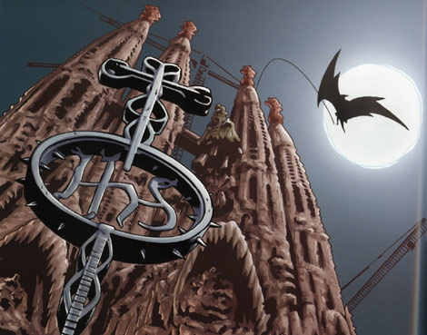 Batman en Barcelona: El caballero del dragón 3 Sagrada Familia