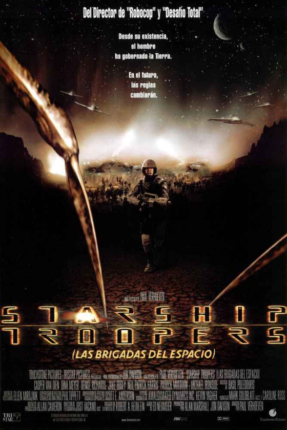 Starship Troopers - poster español