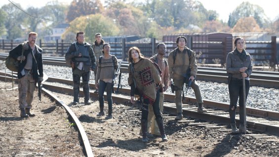 The Walking Dead - railroad