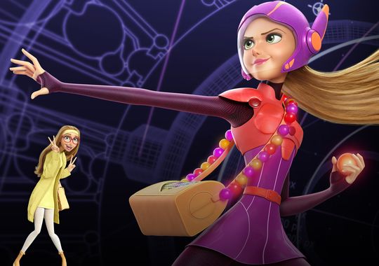 Nuevas imágenes de personajes y anuncio de televisión de '6 Héroes' 5 Honey Lemon