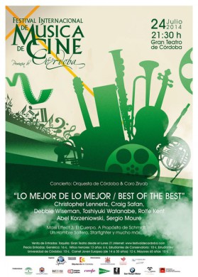 X Festival Internacional de Música de Cine - Programa Jueves 24 y Premios 3 Best of the Best
