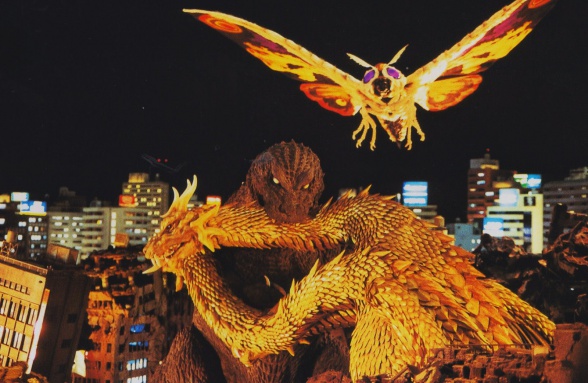 Godzilla 2 Mothra Ghidorah