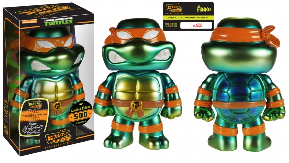 Hikari Funko michelangelo figurita comic con 2014