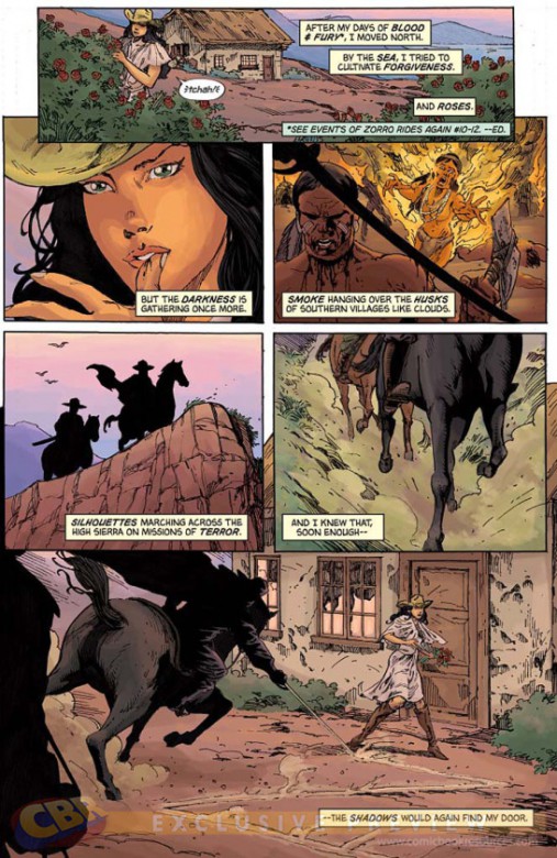Preview de 'Lady Zorro #1' 2 Preview de 'Lady Zorro #1'
