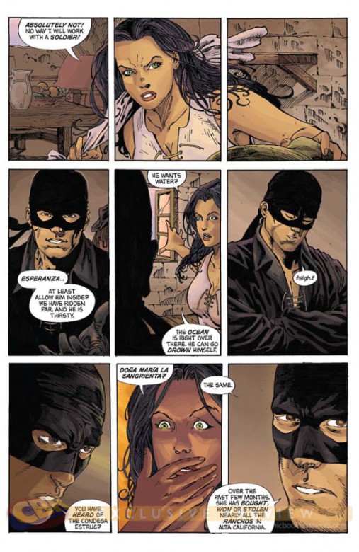 Preview de 'Lady Zorro #1' 3 Preview de 'Lady Zorro #1'
