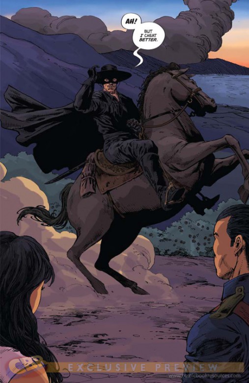 El Videoclub: El Zorro (1975) 3 Preview de 'Lady Zorro #1'