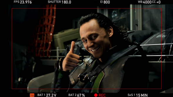 Loki filming Avengers