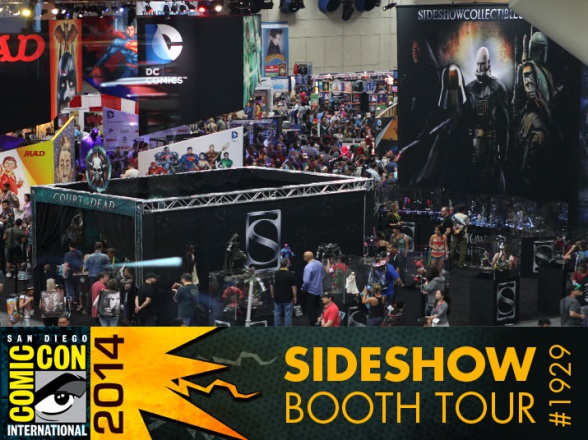 [SDCC2014] Un vistazo al 'stand' de Sideshow en la Comic-Con
