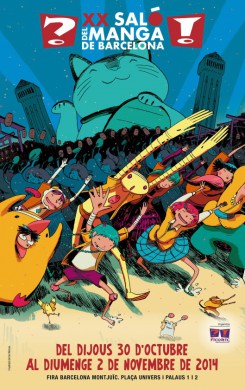 Desde hoy a la venta las entradas del XX Salón del Manga 1 cartel XX salon manga 2