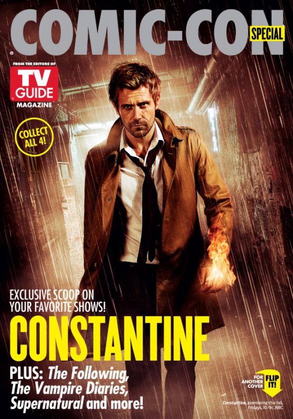 TV-Guide revela las portadas de 'Arrow', 'The Flash', 'Batman' y más para la Comic-Con 4 Constantine