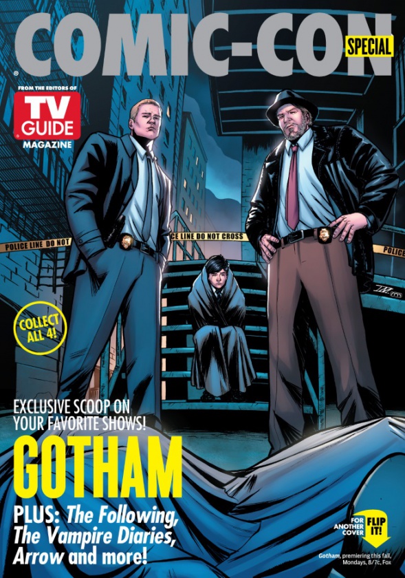 TV-Guide revela las portadas de 'Arrow', 'The Flash', 'Batman' y más para la Comic-Con 6 Gotham