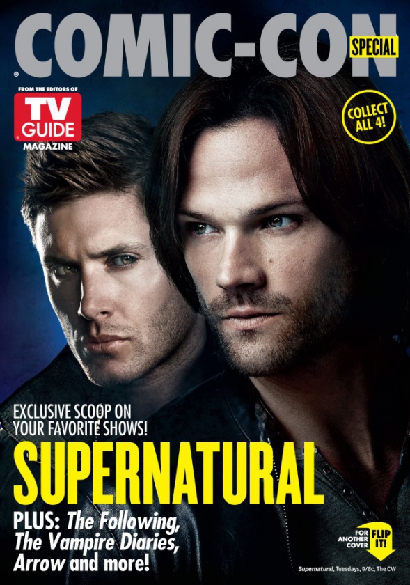 TV-Guide revela las portadas de 'Arrow', 'The Flash', 'Batman' y más para la Comic-Con 7 Supernatural