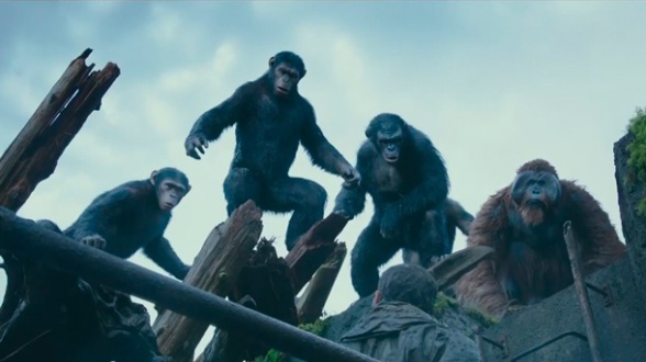 El amanecer del planeta de los simios 4 el amanecer del planeta de los simios grupo monos