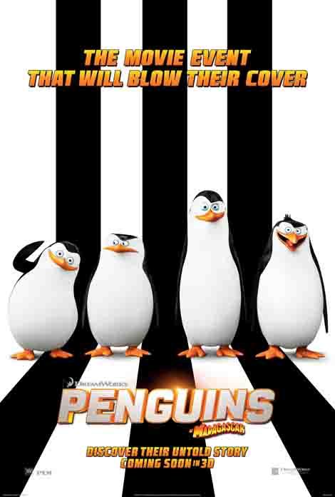 Póster Los Pingüinos de Madagascar