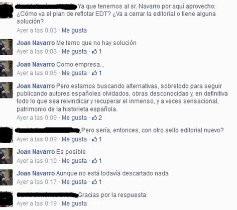 EDT Editores de Tebeos podría desaparecer como empresa 1 futuroEDT