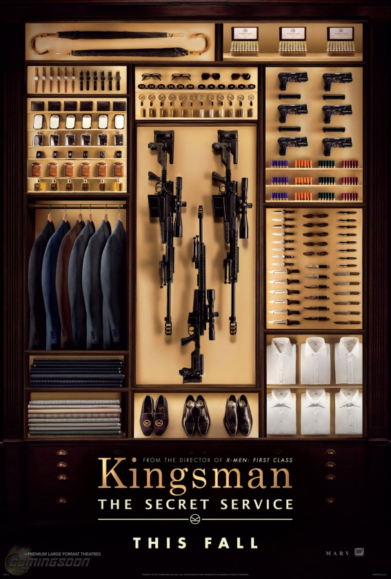 kingsman the secret service póster