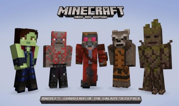 Guardianes de la Galaxia Minecraft