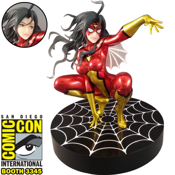 Spider Woman Metallic Paint Bishoujo Statue 