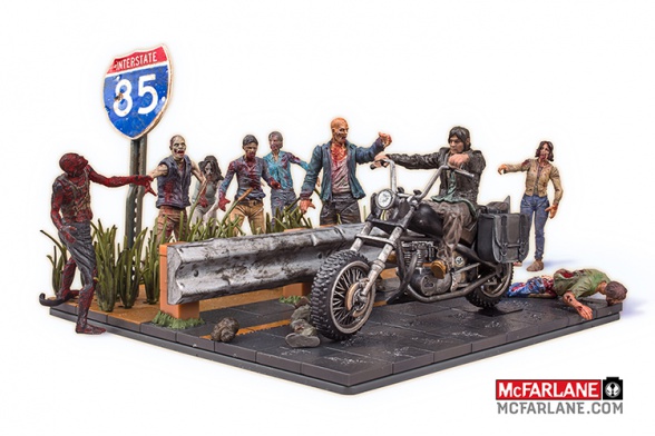 McFarlane Toys nos permitirá recrear los escenarios de 'The Walking Dead'