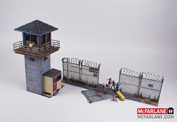 McFarlane Toys nos permitirá recrear los escenarios de 'The Walking Dead'